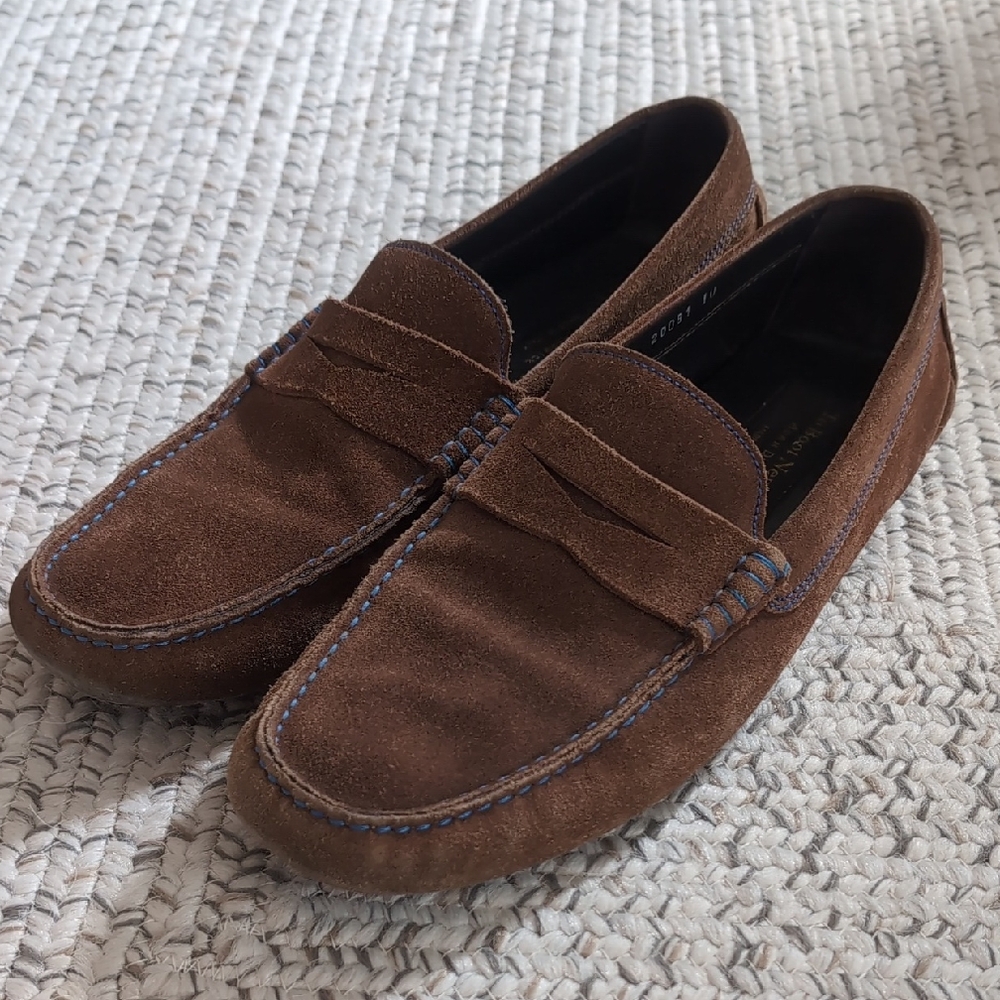 To Boot Brown Suede Loafers